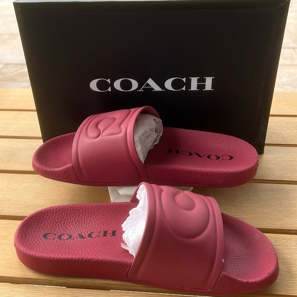 Coach Ulla Rubber Slide - Picture 1 of 3